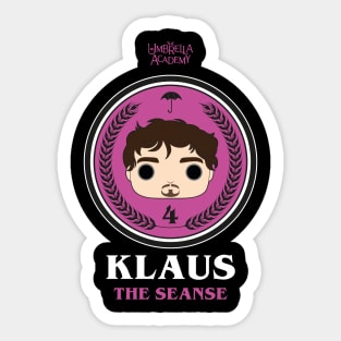 UMBRELLA ACADEMY 2: KLAUS THE SEANSE Sticker